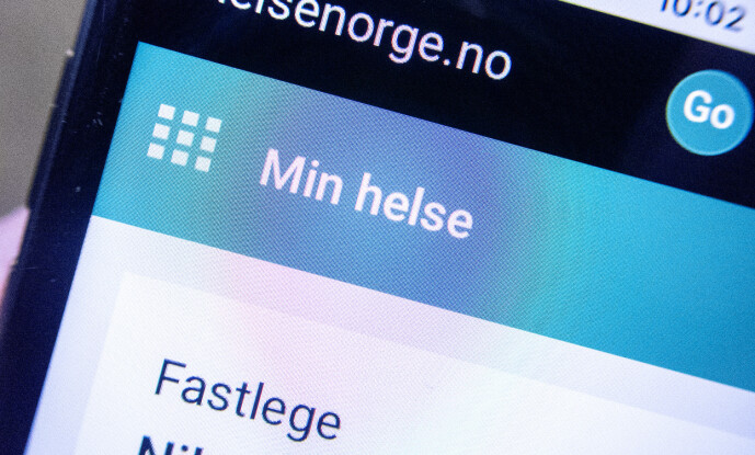 På Helsenorge.no kan du blant annet sende melding til lege, bytte lege, bestille legetime på nett, få resept, oversikt over vaksiner, frikort, se på journalen din og ha e-konsultasjon med legen din.
Foto: Gorm Kallestad/NTB Scanpix På Helsenorge.no kan du blant annet sende melding til lege, bytte lege, bestille legetime på nett, få resept, oversikt over vaksiner, frikort, se på journalen din og ha e-konsultasjon med legen din.
Foto: Gorm Kallestad/NTB Scanpix