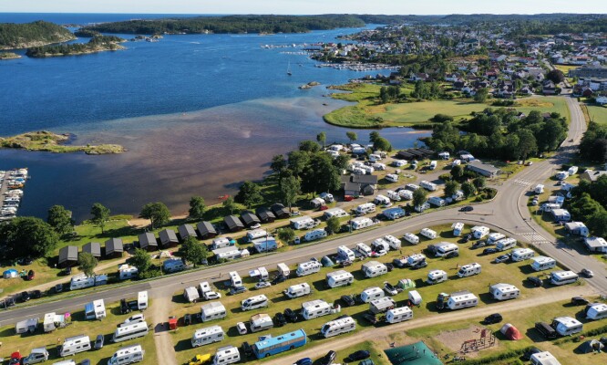 CAMPINGPLASS: Tingsaker Familiecamping i Lillesand er for tiden fullbooka. Foto: Lars Eivind Bones / Dagbladet. CAMPINGPLASS: Tingsaker Familiecamping i Lillesand er for tiden fullbooka. Foto: Lars Eivind Bones / Dagbladet.