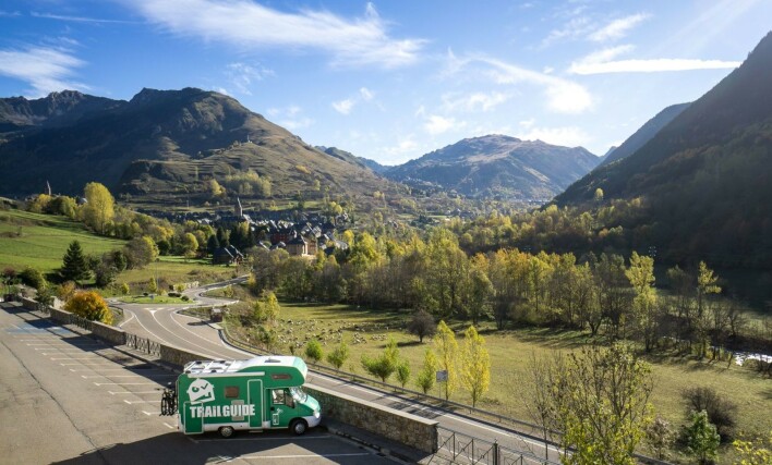 Trailguide-bilen er en trofast følgevenn på tur. 📸: Privat Trailguide-bilen er en trofast følgevenn på tur. 📸: Privat