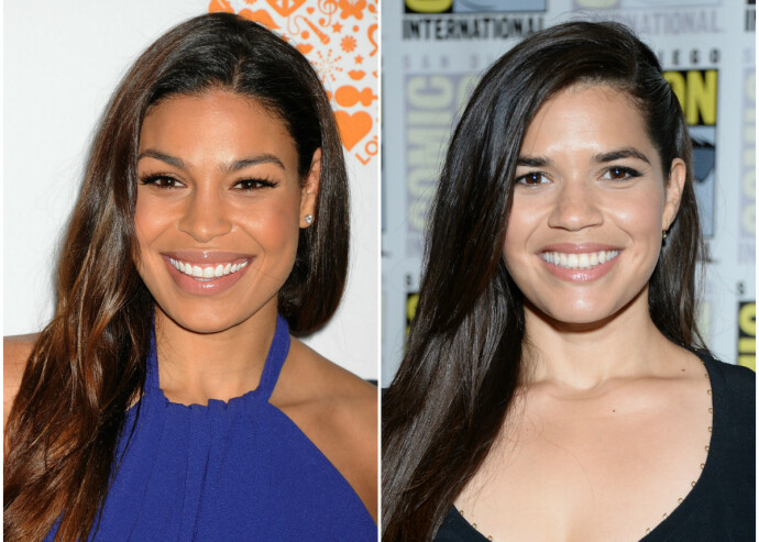 Artist Jordin Sparks (t. v.) og «Ugly Betty»-stjernen America Ferrera. FOTO: Scanpix Artist Jordin Sparks (t. v.) og «Ugly Betty»-stjernen America Ferrera. FOTO: Scanpix