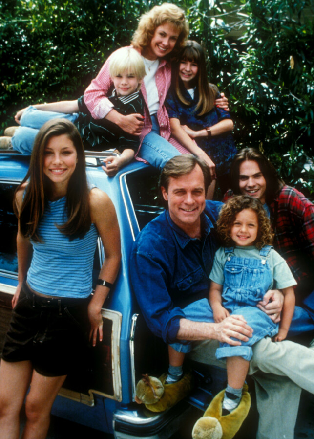 7TH HEAVEN: Det populære familiedramaet ruller over tv-skjermer i elleve sesonger. Her er hele gjengen samlet. Foto: NTB Scanpix 7TH HEAVEN: Det populære familiedramaet ruller over tv-skjermer i elleve sesonger. Her er hele gjengen samlet. Foto: NTB Scanpix