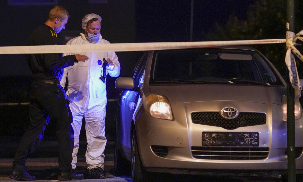 DREPT: Marianne Haugen (54) ble angrepet med kniv da hun satt i denne bilen og ventet på en slekning som kom med bussen. Foto: Fredrik Hagen / NTB scanpix DREPT: Marianne Haugen (54) ble angrepet med kniv da hun satt i denne bilen og ventet på en slekning som kom med bussen. Foto: Fredrik Hagen / NTB scanpix