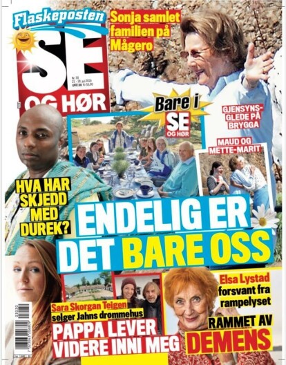 SELGER: Sara Skorgan Teigen selger farens hjem i Sverige. Se bildene og les hele intervjuet i tirsdagens utgave av Se og Hør. Faksimile: Se og Hør SELGER: Sara Skorgan Teigen selger farens hjem i Sverige. Se bildene og les hele intervjuet i tirsdagens utgave av Se og Hør. Faksimile: Se og Hør