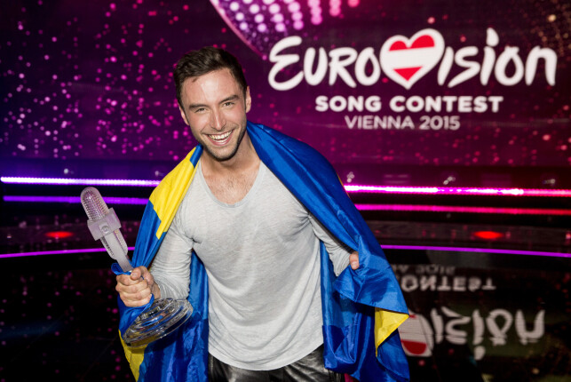 TIL TOPPS: Måns Zelmerlöw stakk av med Eurovision-seieren for Sverige i 2015. Foto: NTB Scanpix TIL TOPPS: Måns Zelmerlöw stakk av med Eurovision-seieren for Sverige i 2015. Foto: NTB Scanpix