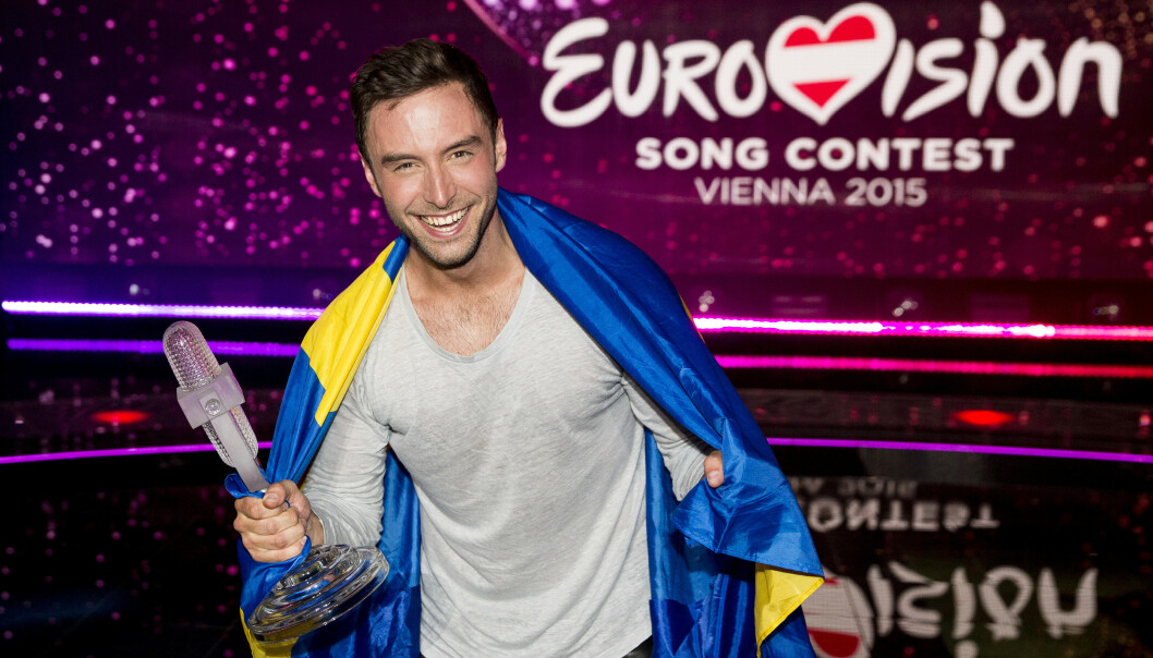 TIL TOPPS: Måns Zelmerlöw stakk av med Eurovision-seieren for Sverige i 2015. Foto: NTB Scanpix TIL TOPPS: Måns Zelmerlöw stakk av med Eurovision-seieren for Sverige i 2015. Foto: NTB Scanpix