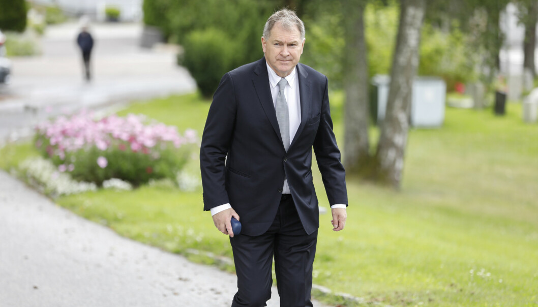 I SORG: Tidligere generalsekretær i Norges idrettsforbund, Inge Andersen. Foto: Christian Roth Christensen / Dagbladet I SORG: Tidligere generalsekretær i Norges idrettsforbund, Inge Andersen. Foto: Christian Roth Christensen / Dagbladet