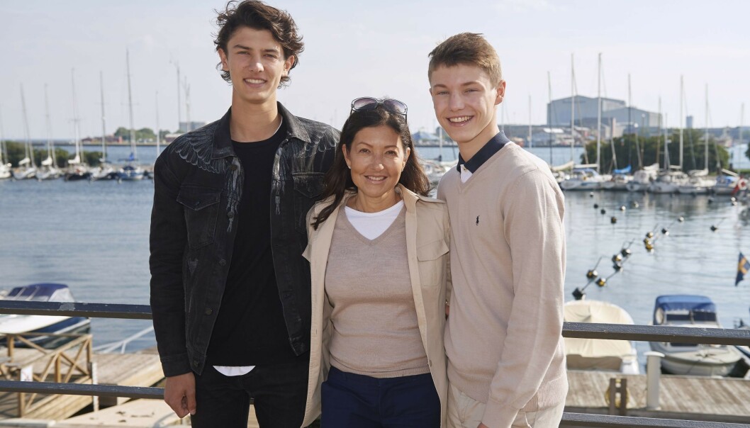 MOR: Grevinne Alexandra har et sterkt bånd til sønnene prins Nikolai og prins Felix. Foto: NTB Scanpix MOR: Grevinne Alexandra har et sterkt bånd til sønnene prins Nikolai og prins Felix. Foto: NTB Scanpix