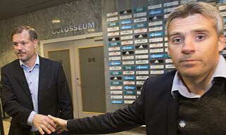 STUSSER: Kjetil Rekdal og Tor Ole Skullerud synes det er en merkelig situasjon med RBK. Foto: Terje Bendiksby / NTB scanpix STUSSER: Kjetil Rekdal og Tor Ole Skullerud synes det er en merkelig situasjon med RBK. Foto: Terje Bendiksby / NTB scanpix