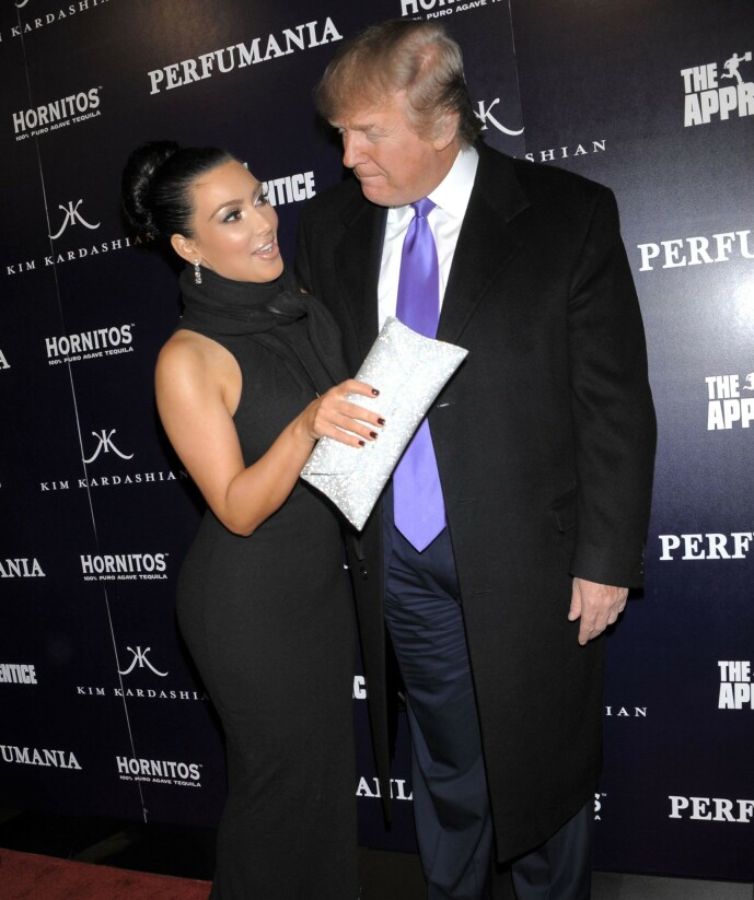 <strong>KJENNINGER:</strong> Kim Kardashian har møtt Donald Trump en rekke ganger. Allerede i 2010 møttes de i forbindelse med «The Apprentice». Foto: NTB Scanpix <strong>KJENNINGER:</strong> Kim Kardashian har møtt Donald Trump en rekke ganger. Allerede i 2010 møttes de i forbindelse med «The Apprentice». Foto: NTB Scanpix