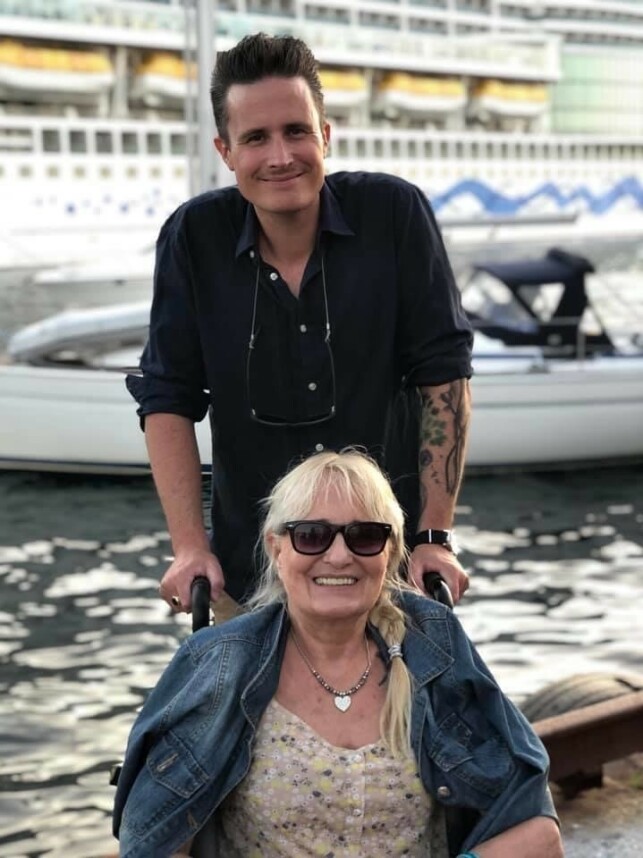 NÆRT BÅND: Christian og Gro sto hverandre nær og delte flere humoristiske innslag i sosiale medier sammen. Foto: Privat, gjengitt med tillatelse NÆRT BÅND: Christian og Gro sto hverandre nær og delte flere humoristiske innslag i sosiale medier sammen. Foto: Privat, gjengitt med tillatelse