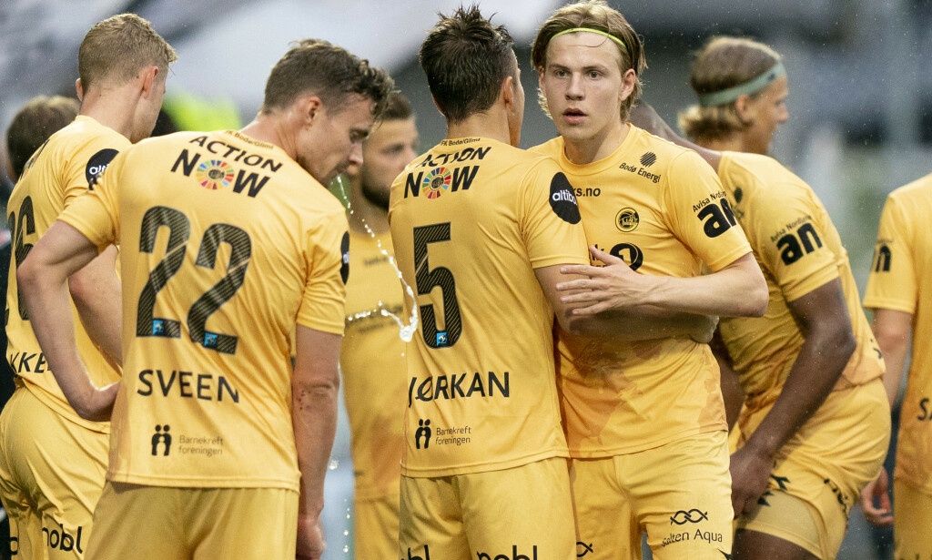 HERJER: Jens Petter Hauge og Bodø/Glimt. Foto: Fredrik Hagen / NTB Scanpix HERJER: Jens Petter Hauge og Bodø/Glimt. Foto: Fredrik Hagen / NTB Scanpix