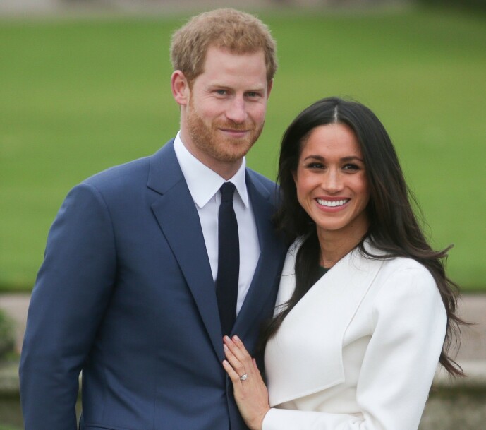 DEN GANG DA: Prins Harry og Meghan Markle, som hun het, da de delte den gledelige nyheten om at de hadde forlovet seg. Lite visste trolig paret hva de hadde i vente. Foto: NTB Scanpix DEN GANG DA: Prins Harry og Meghan Markle, som hun het, da de delte den gledelige nyheten om at de hadde forlovet seg. Lite visste trolig paret hva de hadde i vente. Foto: NTB Scanpix