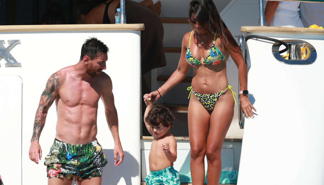 <strong>GJENG:</strong> Messi var omgitt av ektefellen Antonella Roccuzzo og familien. Foto: NTB Scanpix <strong>GJENG:</strong> Messi var omgitt av ektefellen Antonella Roccuzzo og familien. Foto: NTB Scanpix