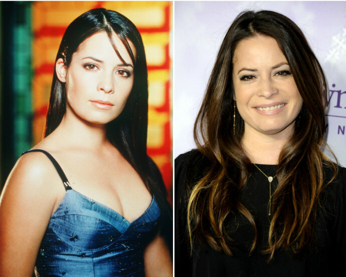 Holly Marie Combs i 1998 til venstre, i 2019 til høyre. FOTO: Scanpix Holly Marie Combs i 1998 til venstre, i 2019 til høyre. FOTO: Scanpix