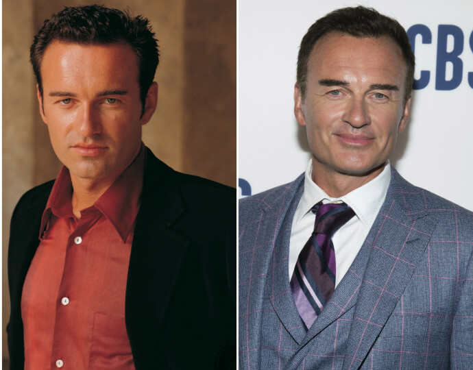 Julian McMahon i 2002 til venstre, i 2019 til høyre. FOTO: Warner Bros./Scanpix Julian McMahon i 2002 til venstre, i 2019 til høyre. FOTO: Warner Bros./Scanpix