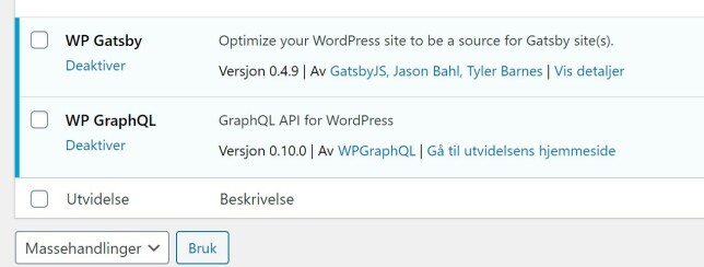 image: Bruk Wordpress som headless CMS, med Kurts Gatsby-løsning image: Bruk Wordpress som headless CMS, med Kurts Gatsby-løsning