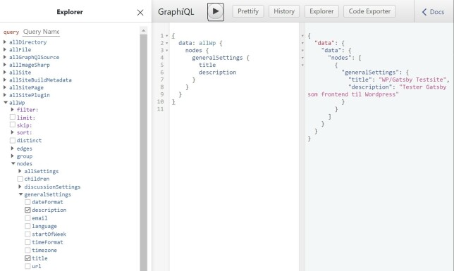 image: Bruk Wordpress som headless CMS, med Kurts Gatsby-løsning image: Bruk Wordpress som headless CMS, med Kurts Gatsby-løsning
