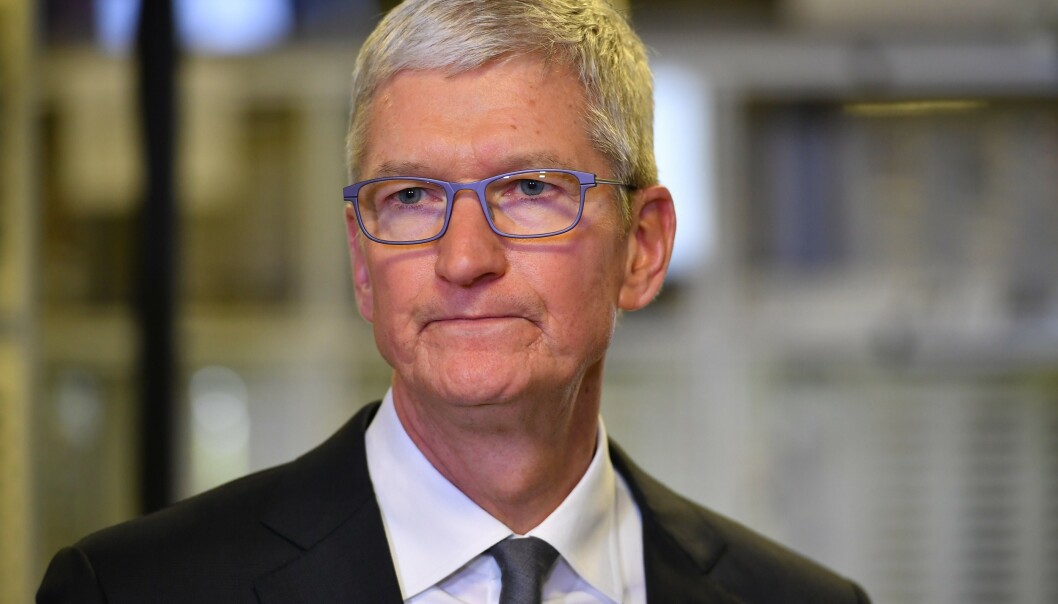 <strong>APPLE:</strong> Toppsjefen Tim Cook avbildet i fjor. MANDEL NGAN / AFP) <strong>APPLE:</strong> Toppsjefen Tim Cook avbildet i fjor. MANDEL NGAN / AFP)