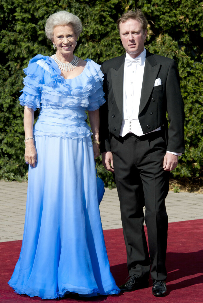 <strong>MOR OG SØNN:</strong> Prins Gustav er sønn av danske prinsesse Benedikte og tyske prins Richard. Prins Richard gikk bort i 2017. Foto: NTB Scanpix <strong>MOR OG SØNN:</strong> Prins Gustav er sønn av danske prinsesse Benedikte og tyske prins Richard. Prins Richard gikk bort i 2017. Foto: NTB Scanpix