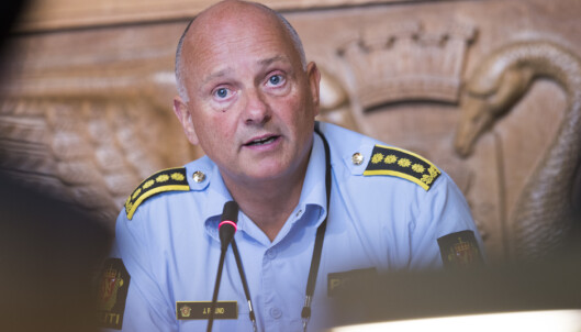 Leder av politiet øst Oslo Jon Roger Lund under høring om ungdomskriminalitet i Oslo Rådhus.
Foto: Terje Pedersen / NTB scanpix Leder av politiet øst Oslo Jon Roger Lund under høring om ungdomskriminalitet i Oslo Rådhus.
Foto: Terje Pedersen / NTB scanpix