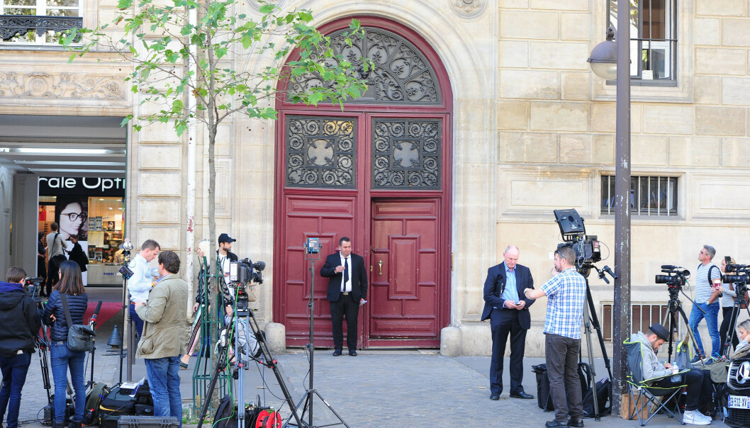 <strong>BLE RANET:</strong> Kim Kardashian ble utsatt for væpnet ran i en leilighet i dette bygget i Paris søndag. Foto: Solo Syndication <strong>BLE RANET:</strong> Kim Kardashian ble utsatt for væpnet ran i en leilighet i dette bygget i Paris søndag. Foto: Solo Syndication