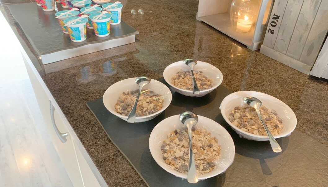 <strong>PORSJONERT:</strong> Frokostblanding og yoghurt er et alternativ til brødskiver. Begge foto: Eilin Lindvoll. <strong>PORSJONERT:</strong> Frokostblanding og yoghurt er et alternativ til brødskiver. Begge foto: Eilin Lindvoll.