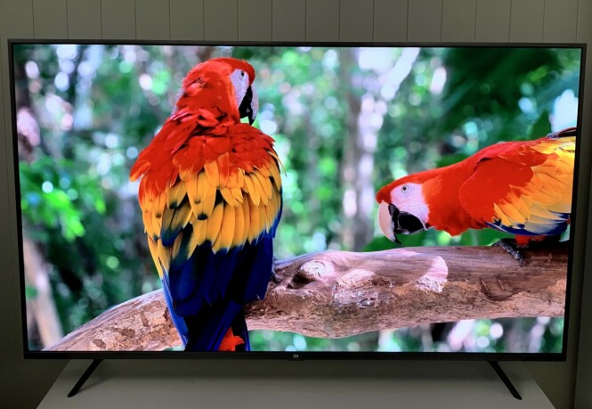 <strong>4K:</strong> Når videomaterialet er godt, kan du få flott bilde på denne TV-en. Foto: BJørn Eirik Loftås <strong>4K:</strong> Når videomaterialet er godt, kan du få flott bilde på denne TV-en. Foto: BJørn Eirik Loftås