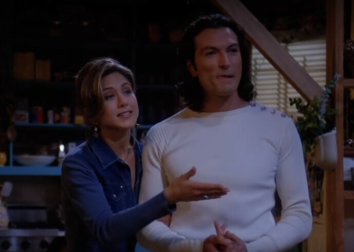 <strong>HET FLØRT:</strong> Mange husker nok Paolo som Rachel Green datet i første sesong. Se bilde av hvordan han ser ut i dag lenger ned i saken. Foto: Warner Bros. <strong>HET FLØRT:</strong> Mange husker nok Paolo som Rachel Green datet i første sesong. Se bilde av hvordan han ser ut i dag lenger ned i saken. Foto: Warner Bros.