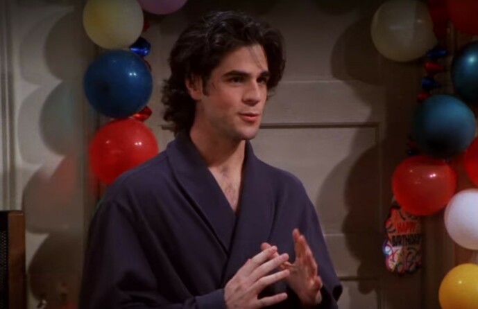 <strong>FALT FOR SJEFEN:</strong> Tag Jones, spilt av Eddie Cahill, falt for Rachel Green da hun var sjefen hans. Da hun fyller 30 i sesong syv blir han dumpet. Foto: Warner Bros. <strong>FALT FOR SJEFEN:</strong> Tag Jones, spilt av Eddie Cahill, falt for Rachel Green da hun var sjefen hans. Da hun fyller 30 i sesong syv blir han dumpet. Foto: Warner Bros.