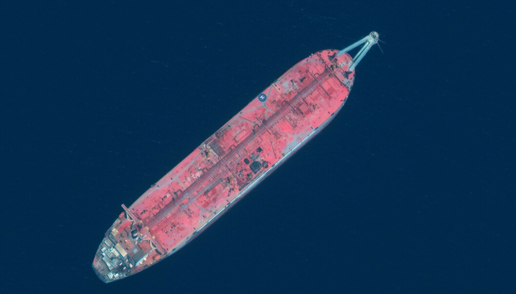<strong>JEMEN:</strong> Flere eksperter omtaler skipet «Safer FSO» som en tidsinnstilt bombe. Bildet ble tatt i juni i år. Foto: AP/NTB Scanpix. <strong>JEMEN:</strong> Flere eksperter omtaler skipet «Safer FSO» som en tidsinnstilt bombe. Bildet ble tatt i juni i år. Foto: AP/NTB Scanpix.