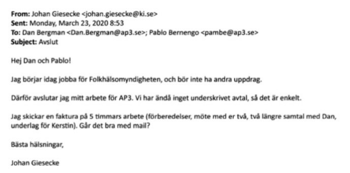 E-post avslører: Beklager Norge-refs E-post avslører: Beklager Norge-refs