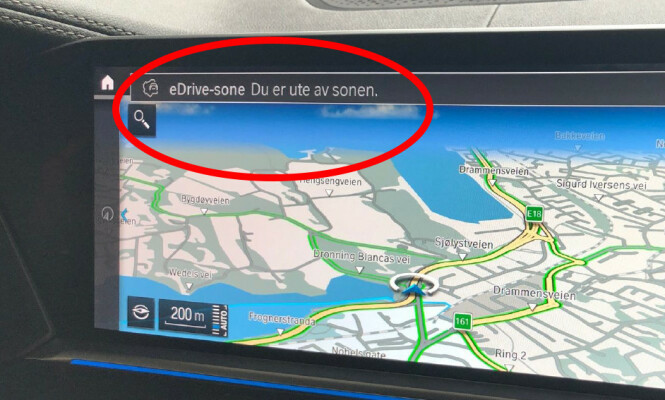 UT: Denne meldingen får du når du kommer ut av sonen: UT: Denne meldingen får du når du kommer ut av sonen:
