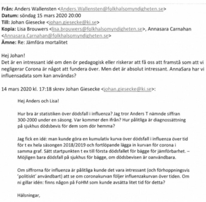 E-post avslører: Beklager Norge-refs E-post avslører: Beklager Norge-refs