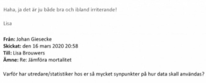 E-post avslører: Beklager Norge-refs E-post avslører: Beklager Norge-refs