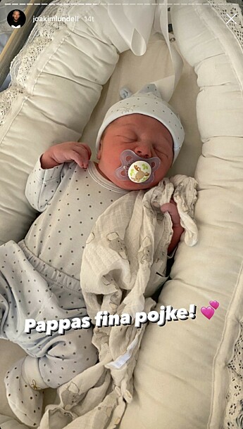 <strong>GUTT:</strong> YouTube-paret fikk en liten sønn. Foto: Skjermdump Instagram <strong>GUTT:</strong> YouTube-paret fikk en liten sønn. Foto: Skjermdump Instagram