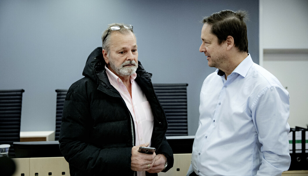 HØYESTERETT: Eirik Jensens og hans advokat, John Christian Elden, setter nå sin lit til at Høyesterett opphever dommen. Foto: Nina Hansen / DAGBLADET