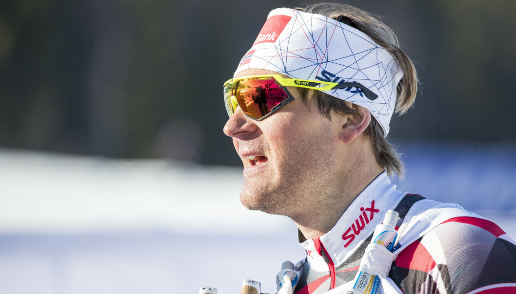 TIDLIGERE LAGKAMERAT: Øystein Pølsa Pettersen under 50 km klassisk i NM på Lygna
Foto: Terje Pedersen / NTB scanpix TIDLIGERE LAGKAMERAT: Øystein Pølsa Pettersen under 50 km klassisk i NM på Lygna
Foto: Terje Pedersen / NTB scanpix