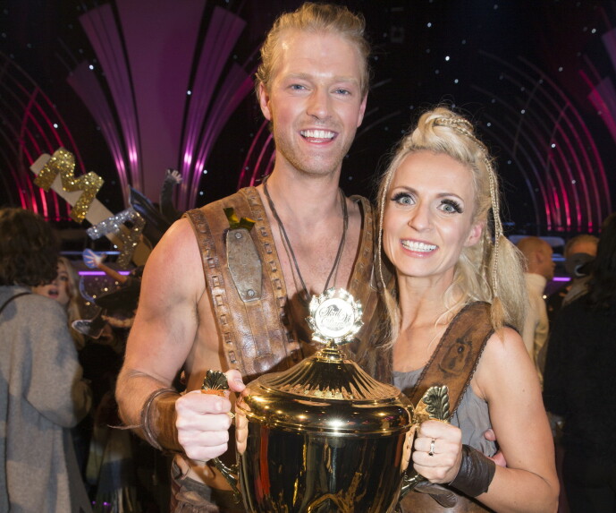<strong>PAUSE:</strong> Nadya har vunnet konkurransen fire ganger. Her sammen med Eilev Bjerkerud da hun vant for tredje gang i 2016. Etter det hadde hun tre års pause fra TV 2-programmet. Foto: NTB scanpix <strong>PAUSE:</strong> Nadya har vunnet konkurransen fire ganger. Her sammen med Eilev Bjerkerud da hun vant for tredje gang i 2016. Etter det hadde hun tre års pause fra TV 2-programmet. Foto: NTB scanpix