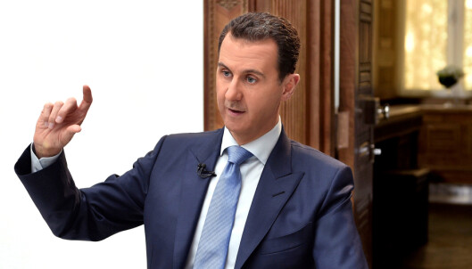 <strong>DIKTATOR:</strong> Syrias president Bashar al-Assad. Foto: SANA / Handout via Reuters / NTB Scanpix <strong>DIKTATOR:</strong> Syrias president Bashar al-Assad. Foto: SANA / Handout via Reuters / NTB Scanpix
