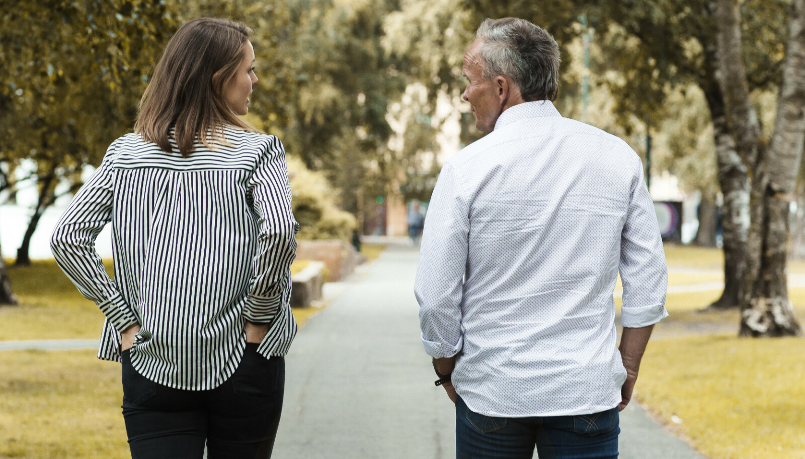 <strong>MANGE SAMTALER:</strong> Bokprosjektet har ført Vilde og Odd Werner nærmere hverandre. Foto: Astrid Waller <strong>MANGE SAMTALER:</strong> Bokprosjektet har ført Vilde og Odd Werner nærmere hverandre. Foto: Astrid Waller
