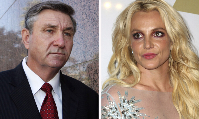 <strong>VIL FJERNE FAREN:</strong> Britney Spears vil ha Jodie Montgomery som sin permanente verge istedenfor sin egen far Jamie Spears (t.v.). Foto: NTB Scanpix <strong>VIL FJERNE FAREN:</strong> Britney Spears vil ha Jodie Montgomery som sin permanente verge istedenfor sin egen far Jamie Spears (t.v.). Foto: NTB Scanpix