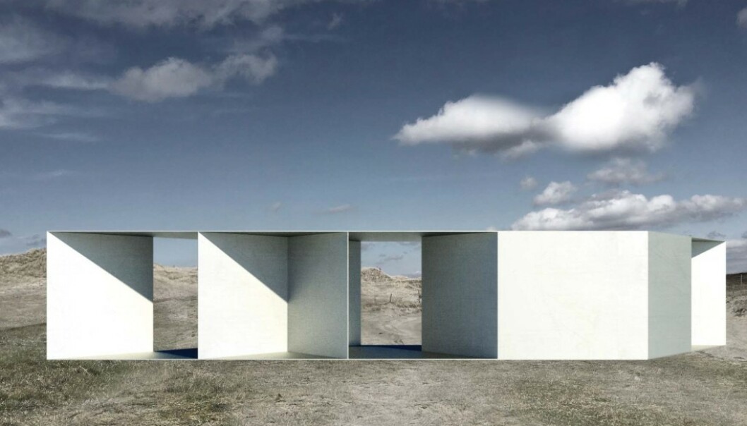 <strong>NYTT TOALETT:</strong> Ved Refsnesstranda på Jæren. Illustrasjon: Lie Øyen Arkitekter <strong>NYTT TOALETT:</strong> Ved Refsnesstranda på Jæren. Illustrasjon: Lie Øyen Arkitekter