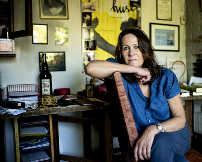 <strong>BOR ALENE:</strong> Vigdis Hjorth er ikke mye for å spare på minner. FOTO: Klaudia Lech <strong>BOR ALENE:</strong> Vigdis Hjorth er ikke mye for å spare på minner. FOTO: Klaudia Lech