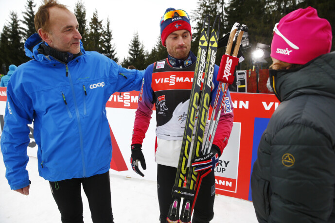 <strong>STILLER OPP:</strong> Petter med foreldrene i Val di Fiemme i 2015. Dette året ble Petter kåret til årets mannlige utøver og kåret til årets navn for andre gang. Foto: Heiko Junge / NTB scanpix <strong>STILLER OPP:</strong> Petter med foreldrene i Val di Fiemme i 2015. Dette året ble Petter kåret til årets mannlige utøver og kåret til årets navn for andre gang. Foto: Heiko Junge / NTB scanpix