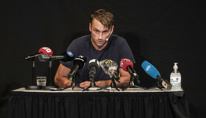 <strong>PRESSEKONFERANSE:</strong> Petter Northug snakket om hendelsen og svarte på spørsmål fra pressen før helgen. Foto: Hans Arne Vedlog / Dagbladet <strong>PRESSEKONFERANSE:</strong> Petter Northug snakket om hendelsen og svarte på spørsmål fra pressen før helgen. Foto: Hans Arne Vedlog / Dagbladet