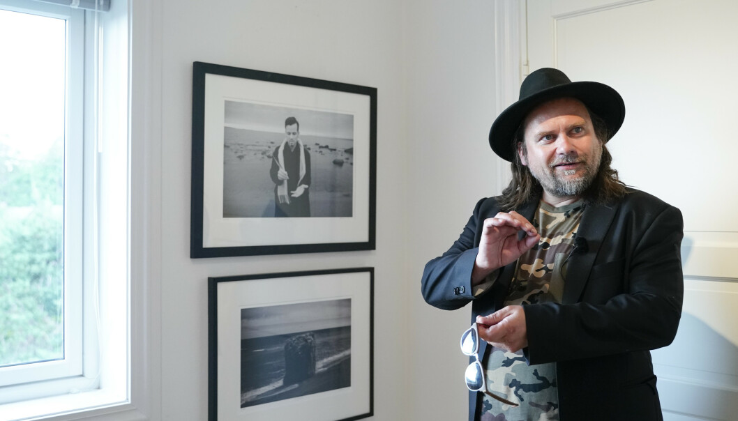 <strong>REDSEL:</strong> Per Heimly forteller at han har mye høydeskrekk, og at han ikke har forberedt seg på hvordan det kan gå under innspillingen. Foto: NTB Scanpix <strong>REDSEL:</strong> Per Heimly forteller at han har mye høydeskrekk, og at han ikke har forberedt seg på hvordan det kan gå under innspillingen. Foto: NTB Scanpix