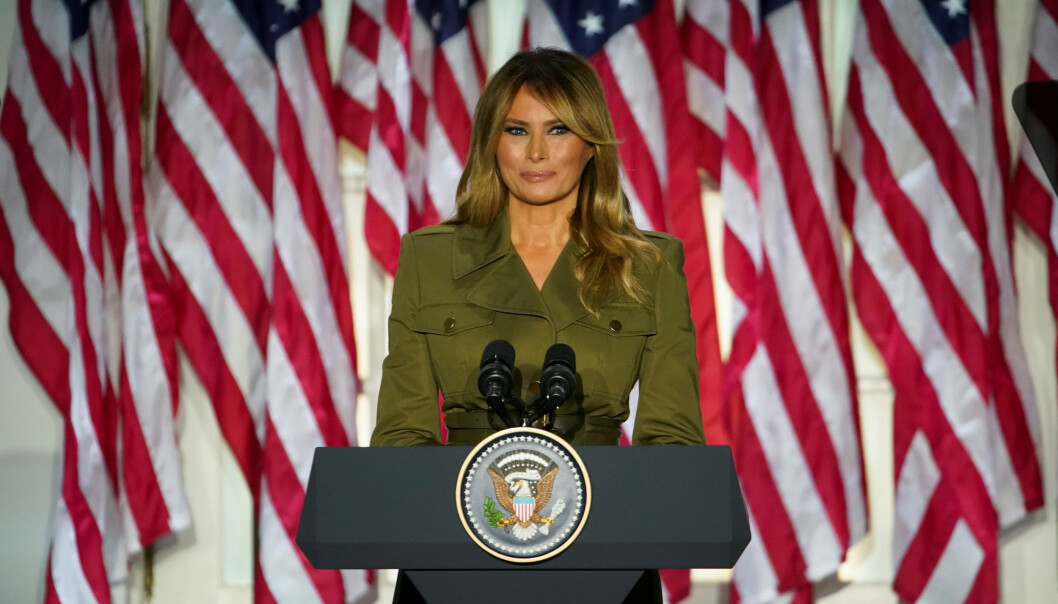 <strong>TALTE:</strong> Melania Trump fikk kritikk for sin første store tale som førstedame, fordi talen inneholdt hele partier som var kopiert fra Michelle Obamas tale. Denne gangen har mottakelsen vært mer positiv. Foto: REUTERS / Kevin Lamarque / NTB scanpix <strong>TALTE:</strong> Melania Trump fikk kritikk for sin første store tale som førstedame, fordi talen inneholdt hele partier som var kopiert fra Michelle Obamas tale. Denne gangen har mottakelsen vært mer positiv. Foto: REUTERS / Kevin Lamarque / NTB scanpix