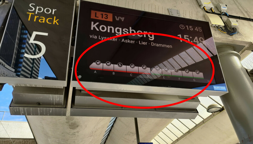Fargekoder togene Fargekoder togene