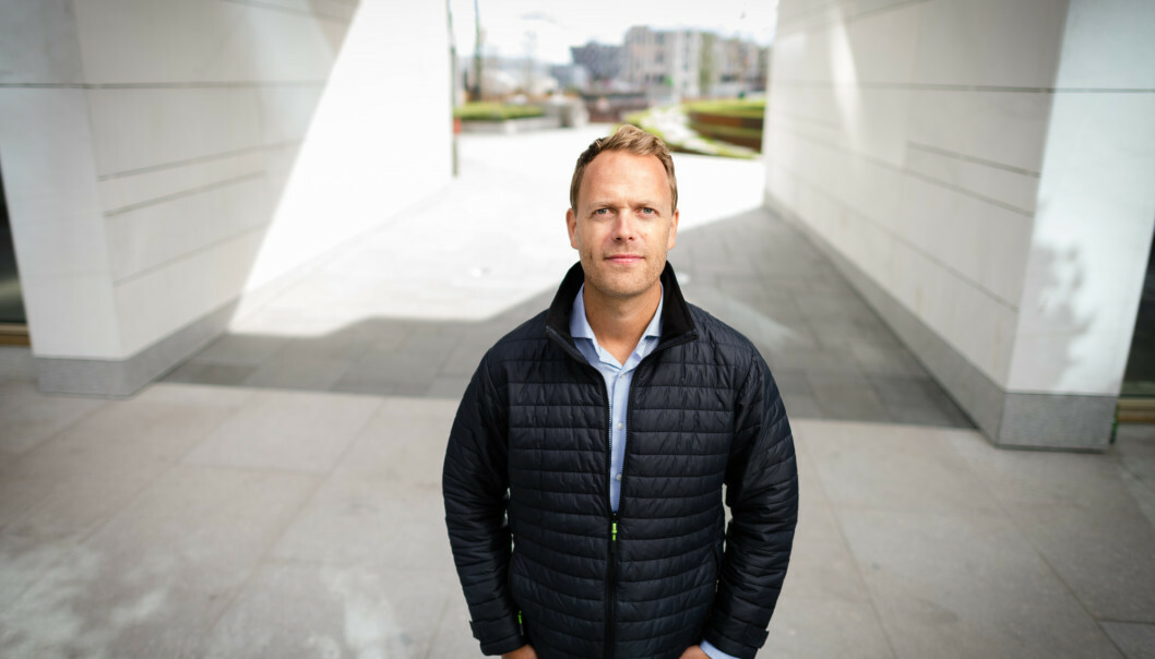 <strong>KLAR TALE:</strong> Boligtopp Jørn Are Skjelvan mener Oslo kommune «må stikke fingeren i jorda og innrømme at leilighetsnormen ikke fungerer slik den var ment». Foto: Stig B. Fiksdal <strong>KLAR TALE:</strong> Boligtopp Jørn Are Skjelvan mener Oslo kommune «må stikke fingeren i jorda og innrømme at leilighetsnormen ikke fungerer slik den var ment». Foto: Stig B. Fiksdal