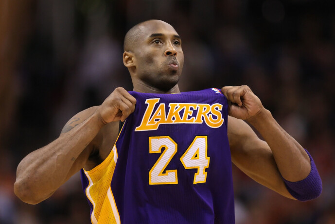 <strong>LEGENDE:</strong> Kobe Bryant er ofte omtalt som Lakers-legende, der han spilte fra 1996-2016. Foto: NTB Scanpix <strong>LEGENDE:</strong> Kobe Bryant er ofte omtalt som Lakers-legende, der han spilte fra 1996-2016. Foto: NTB Scanpix